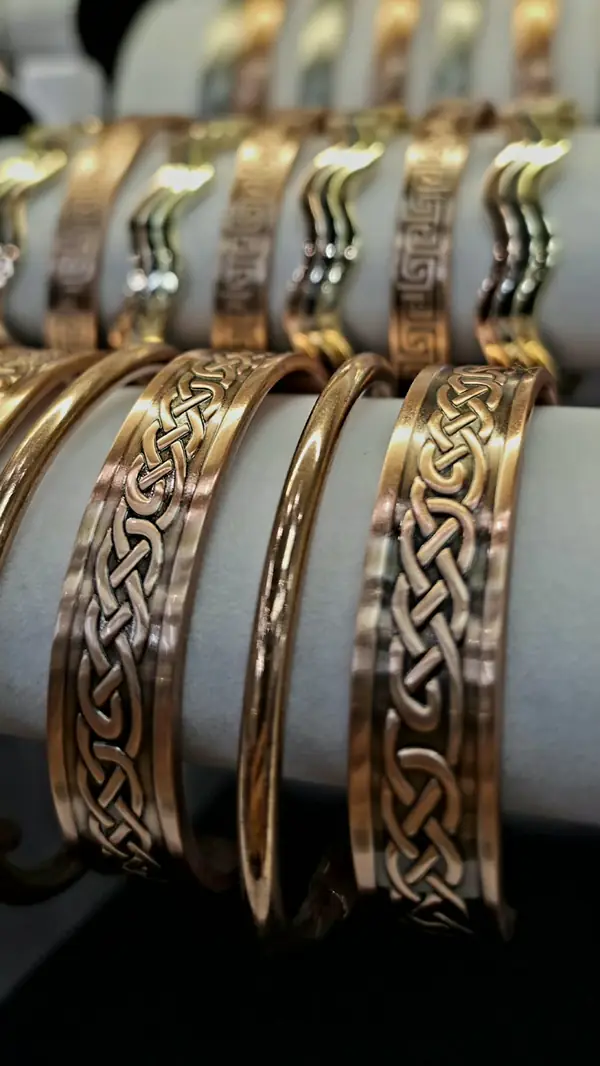 Celtic knot bangles