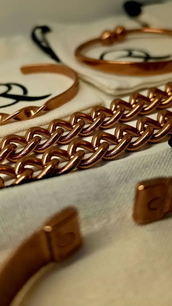 Copper bracelets