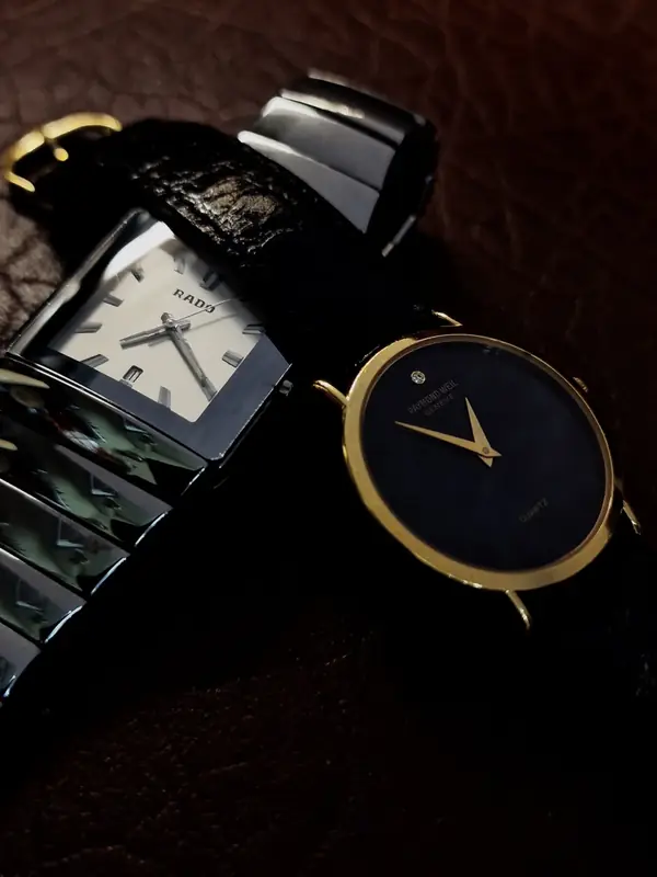 Rado and Movado watches