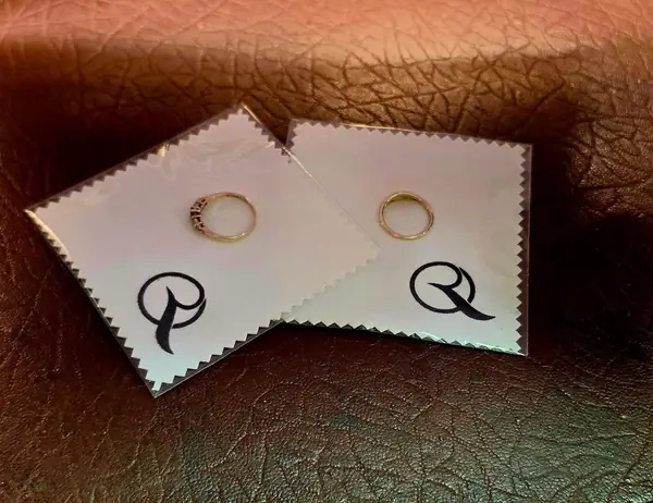 Rings on Oranmore Repairs polishing cloths